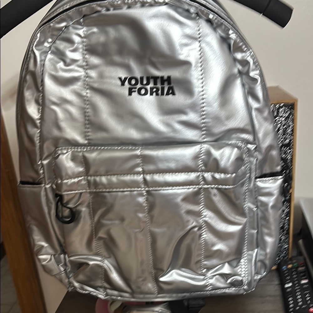 Silver Backpack - image 1